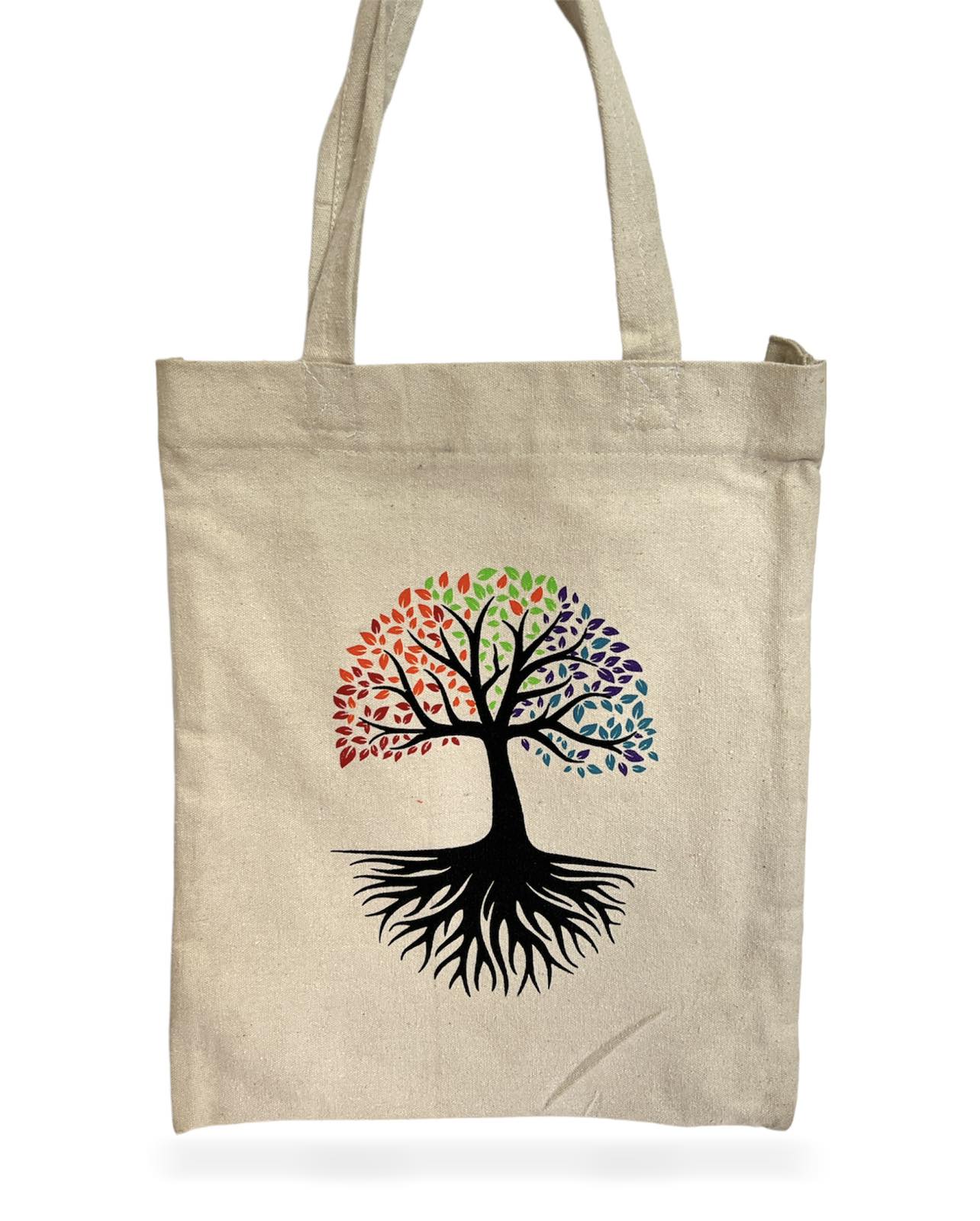 Cotton Tree of Life Tote Bag 1 tree of life white cotton tote bag