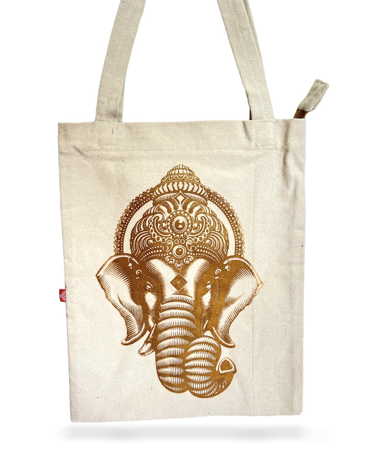 Cotton Ganesh Tote Bag 1 cotton ganesh tote bag