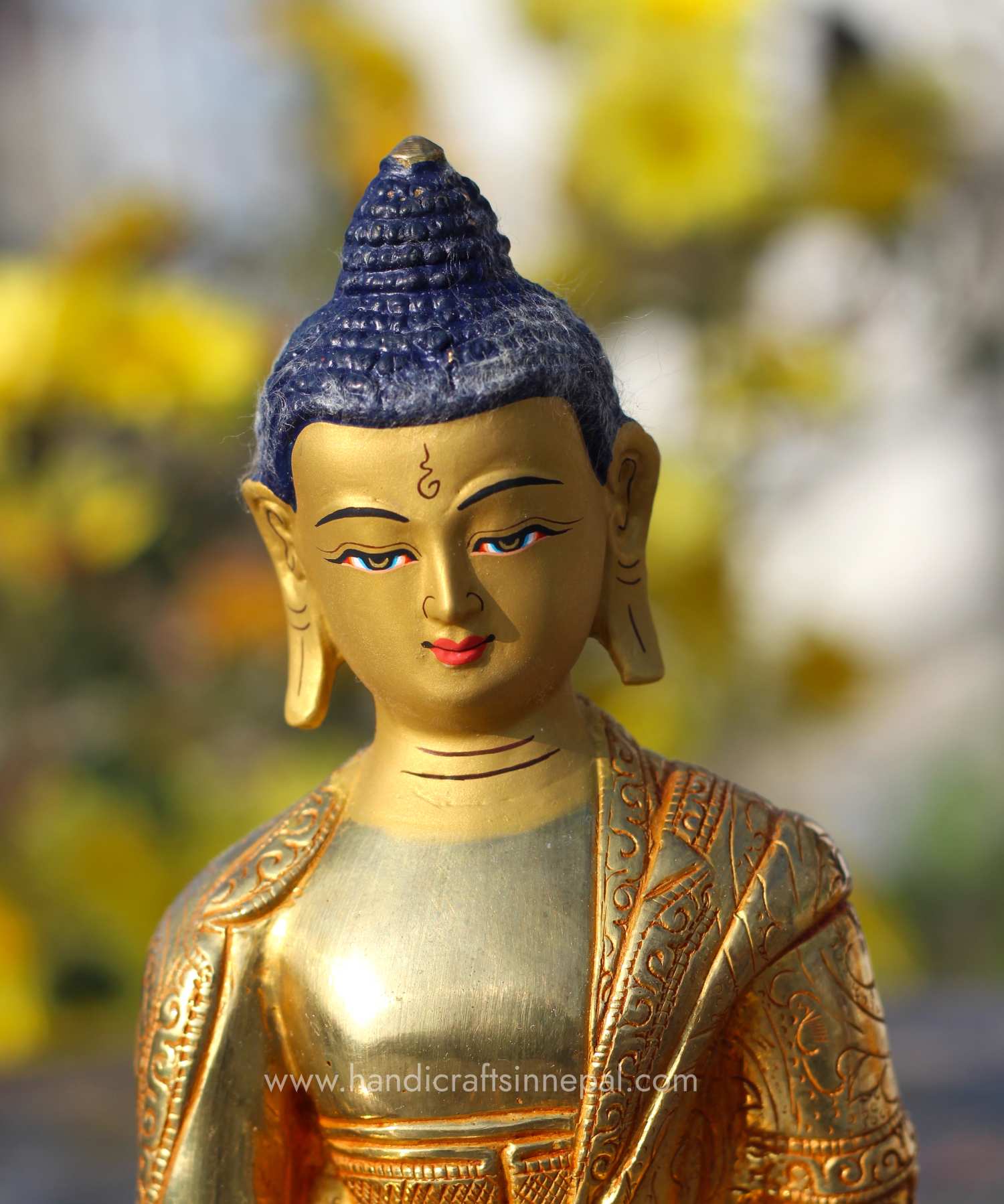 Akshobhya Buddha Statue 8 inch 2 Akshobhya Buddha Statue 8 inch - Image 2