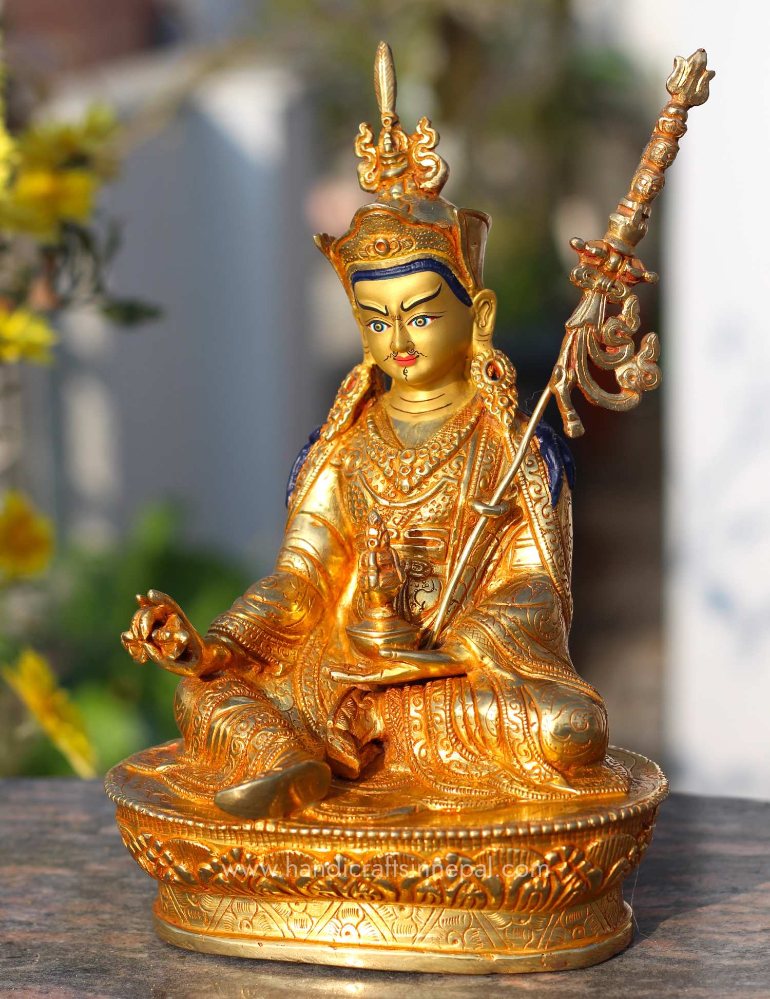 Guru Rinpoche Statue 8 inch 2 Guru Rinpoche Statue 8 inch sale