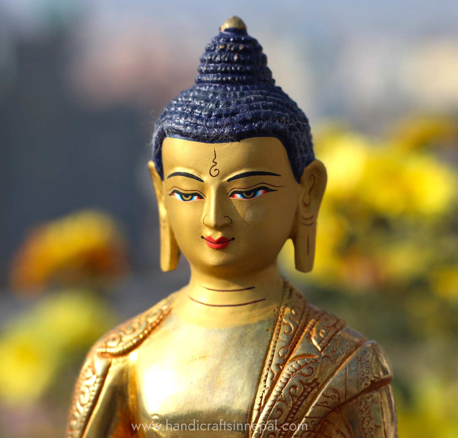 Ratnasambhava Buddha Statue 8 inch 4 ratnasambhava statue 8 inch sale