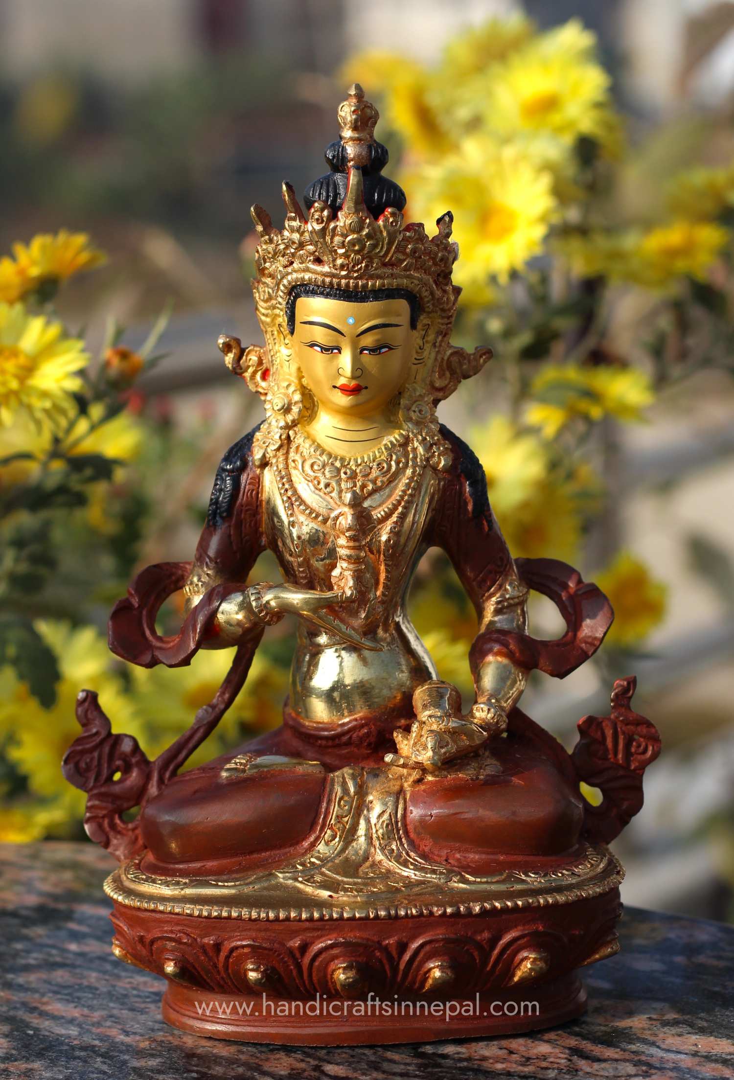Vajrasattva Statue 8 inch 1 Vajrasattva Statue 8 inch