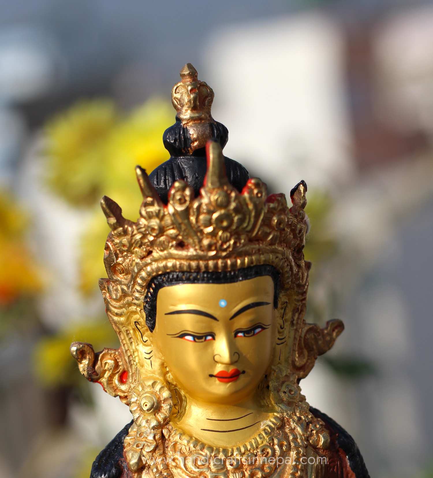 Vajrasattva Statue 8 inch 3 Vajrasattva Statue 8 inch