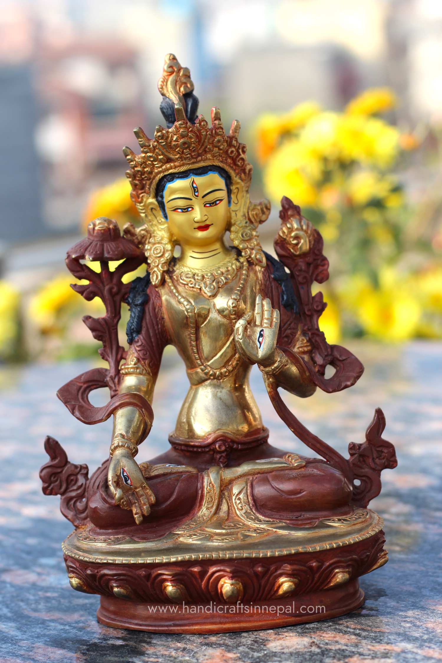 White Tara Statue 8 inch 1 White Tara Statue 8 inch sale