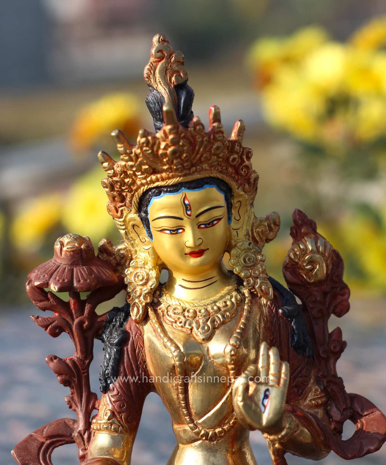 White Tara Statue 8 inch 2 White Tara Statue 8 inch sale