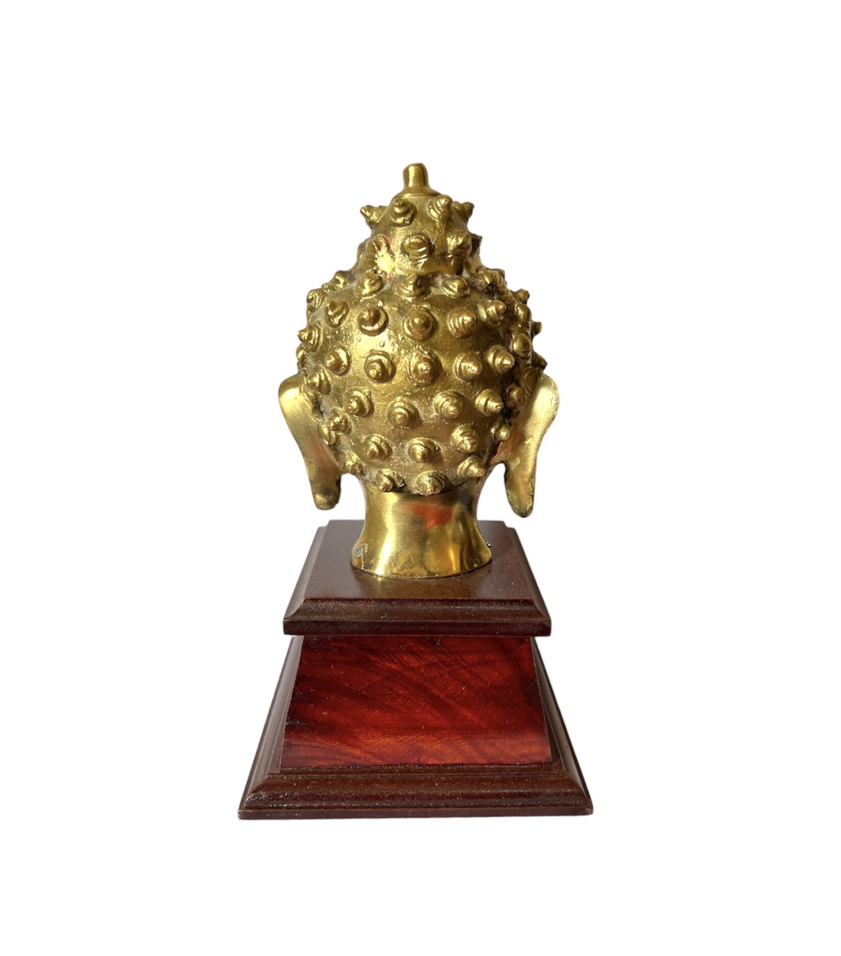 Golden Lord Buddha Head Statue (Big) 2 Golden Lord Buddha Head Statue (Big) Token of Love