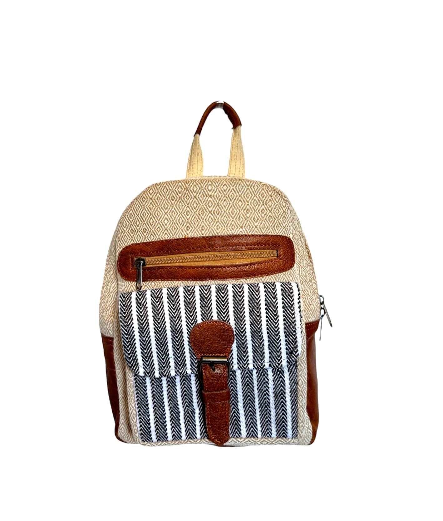 Himalayan Hemp Compact Backpack 1 Himalayan Hemp Compact Backpack