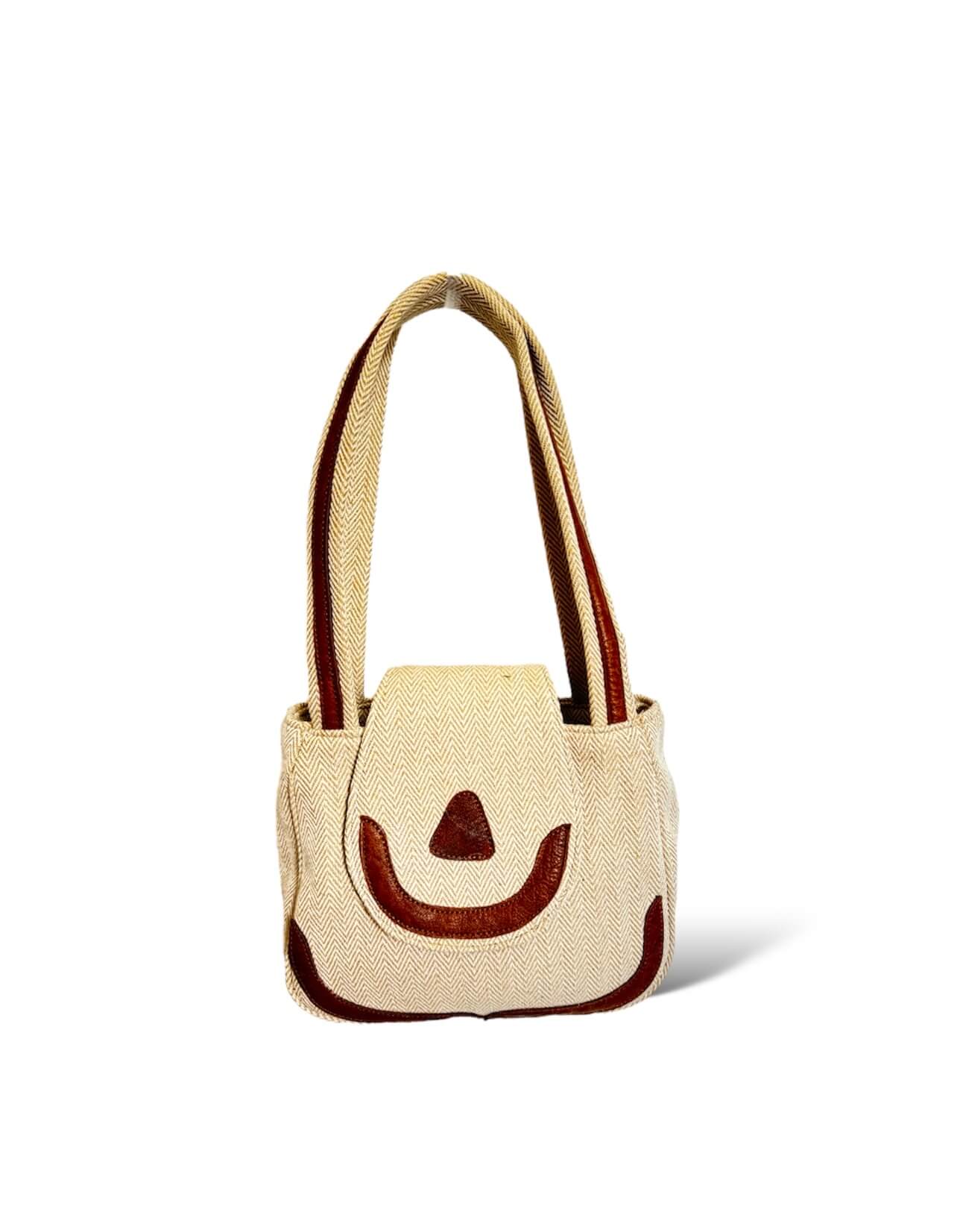 Chic Striped Leather Shoulder Bag 3 Chic Striped Leather Shoulder Bag