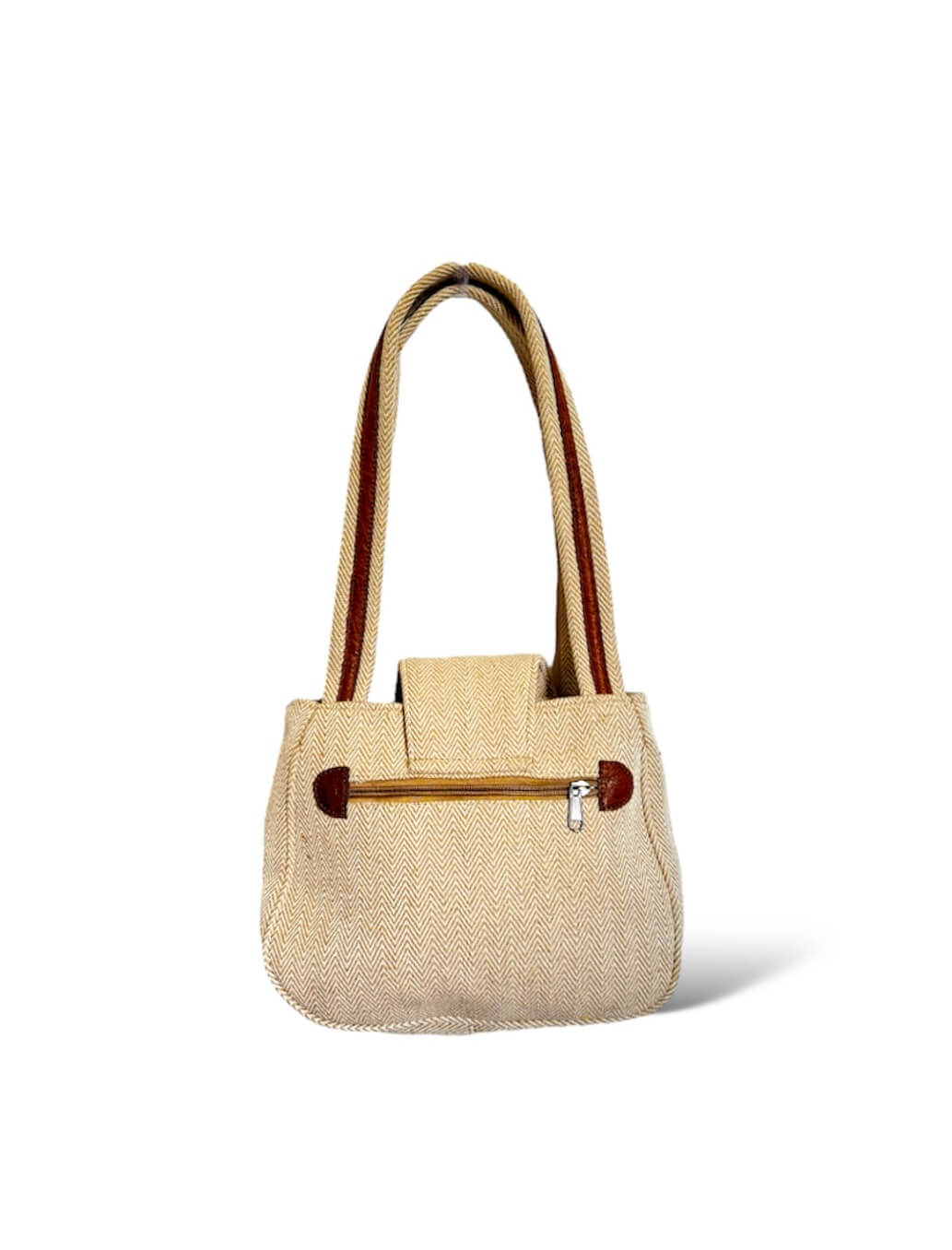 Chic Striped Leather Shoulder Bag 4 Chic Striped Leather Shoulder Bag