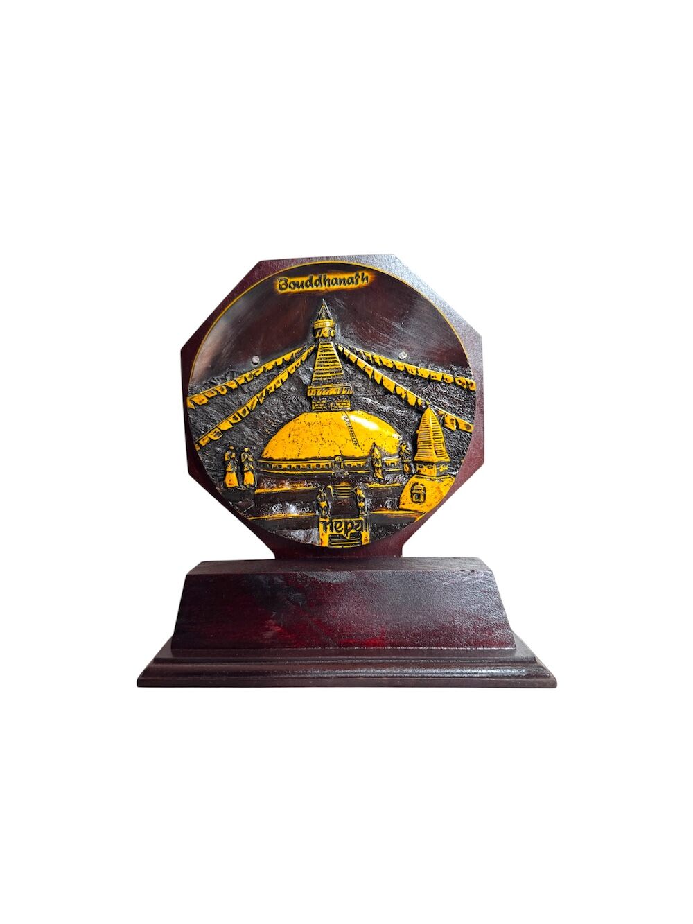 Boudhanath Plate Stand Token of Love 1 Boudhanath Plate Stand Token of Love