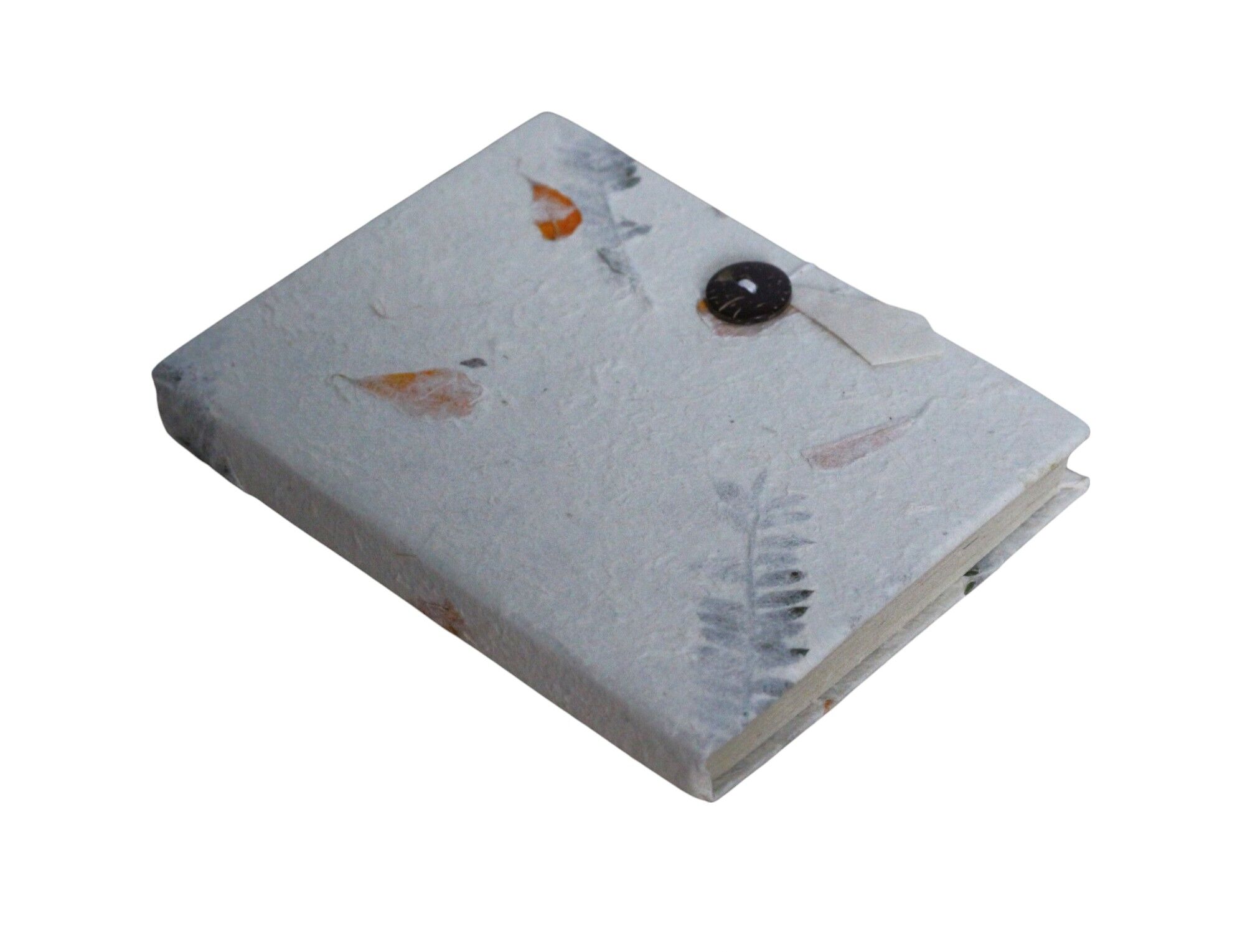 Flower Handmade Lokta Paper Notebook 15x11 cm 1 Flower Handmade Lokta Paper Notebook 15x11.5 cm