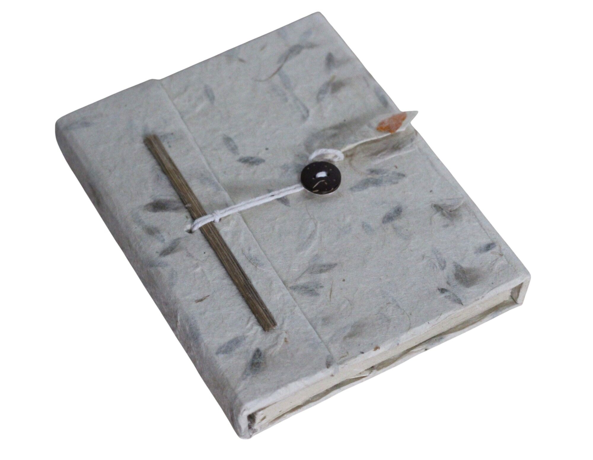 Natural Leaves Lokta Paper Notebook 15x12 cm 4 Natural Leaves Lokta Paper Notebook 15x12 cm