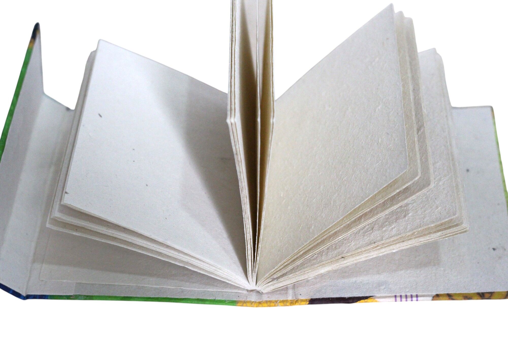 Patch Lokta Paper Notebook 15x12 cm 3 Patch Lokta Paper Notebook 15x12 cm