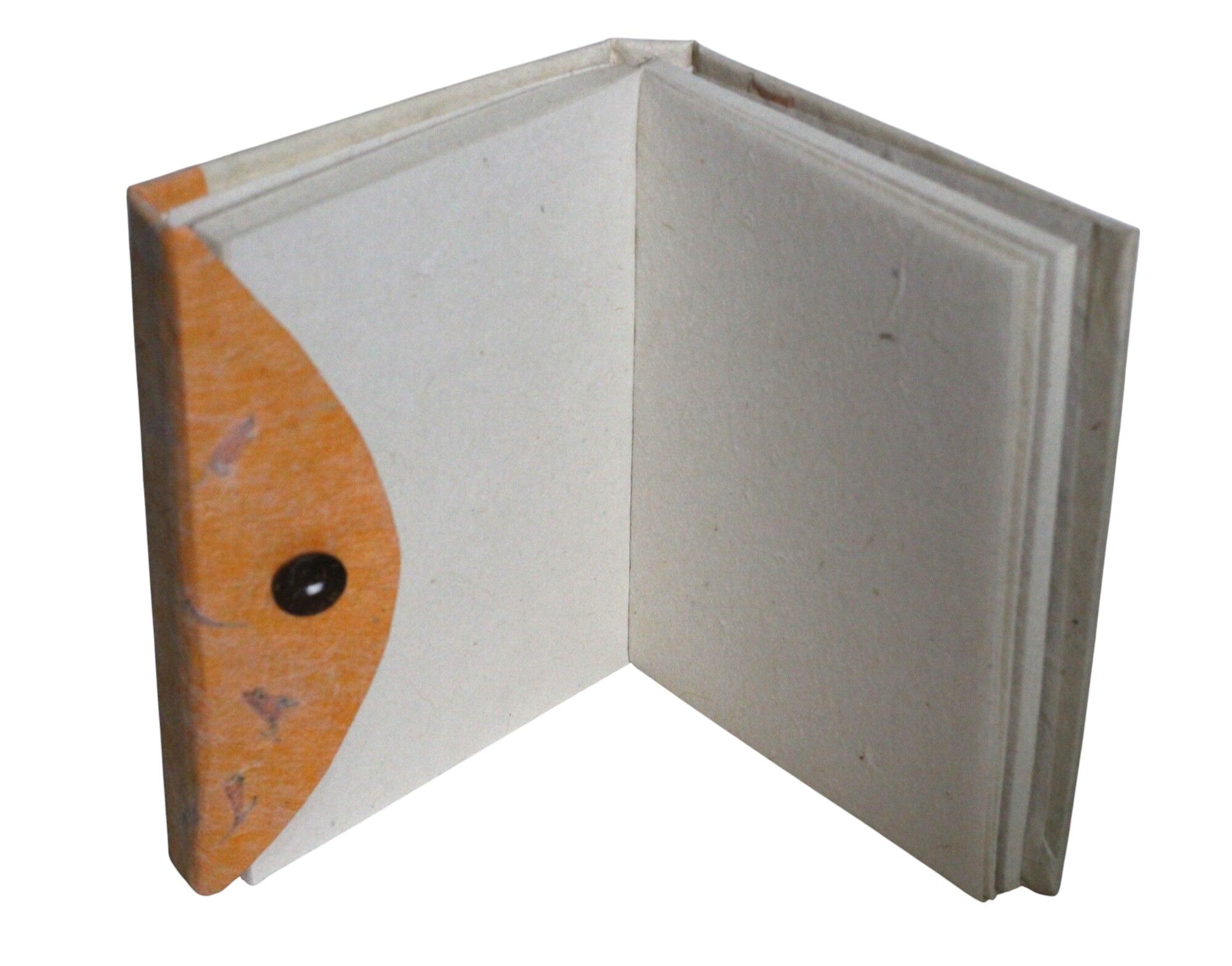 Half Sun Flower Lokta Notebook 15x12 cm 3 Half Sun flower lokta notebook 15x12 cm